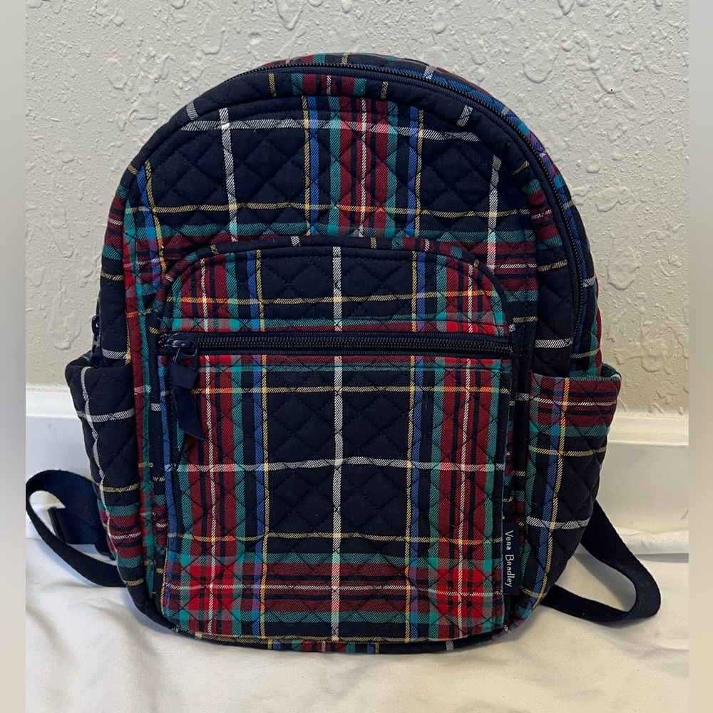 Vera Bradley Gingham Small Backpack